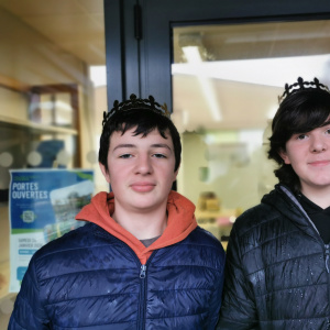 Couronnement d'Ethan et Enzo