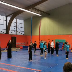 Danseurs en action