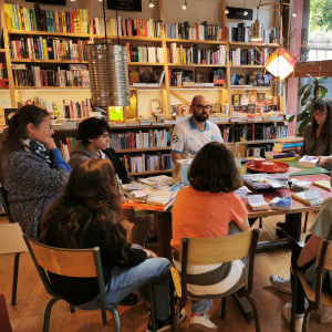 Présentation d'un libriaire, d'un coût d'un livre…