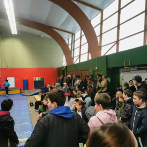 Les spectateurs premier spectacle