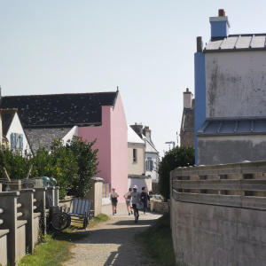 Course d'orientation dans les rues de l'île