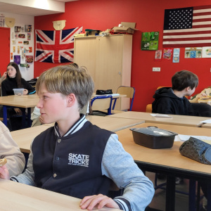 Les 5A lors du cookie contest