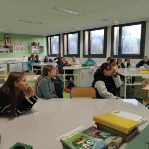 Les élèves attentifs