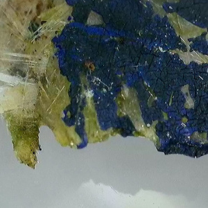 Observation au microscope de fibres de verre