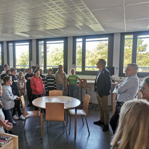 Echanges avec une nouvelle classe à propos du Prix littéraire