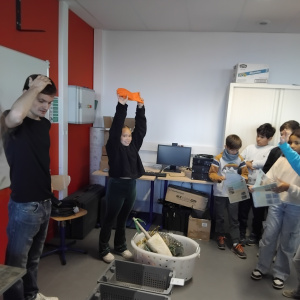 Distribution des gants